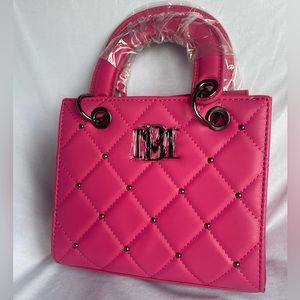 NWT BADGLEY MISCHKA Hot Pink Small Tote